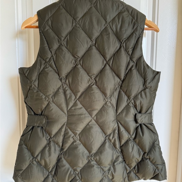 Goose Down Quilted Vest with pockets - Picture 3 of 3